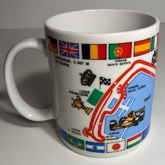 Grand Prix Monaco F1 Racing Course Collectible Mug  from Monte Carlo,Monaco - Picture 1 of 3